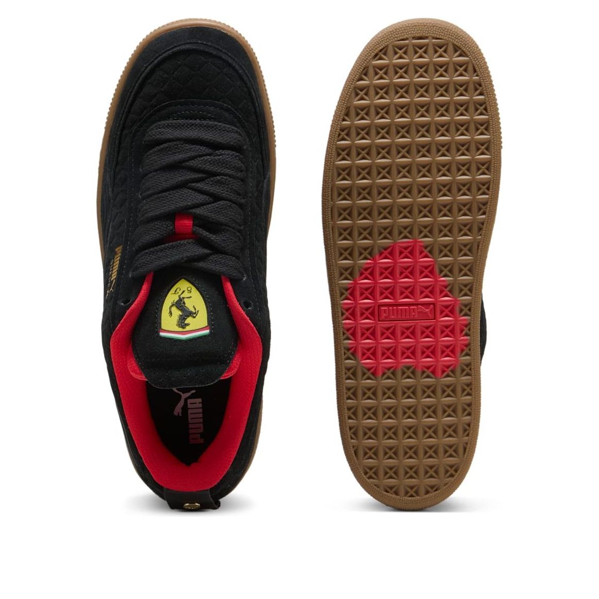 PUMA Scuderia Ferrari Suede XL 'Black' 308900-01