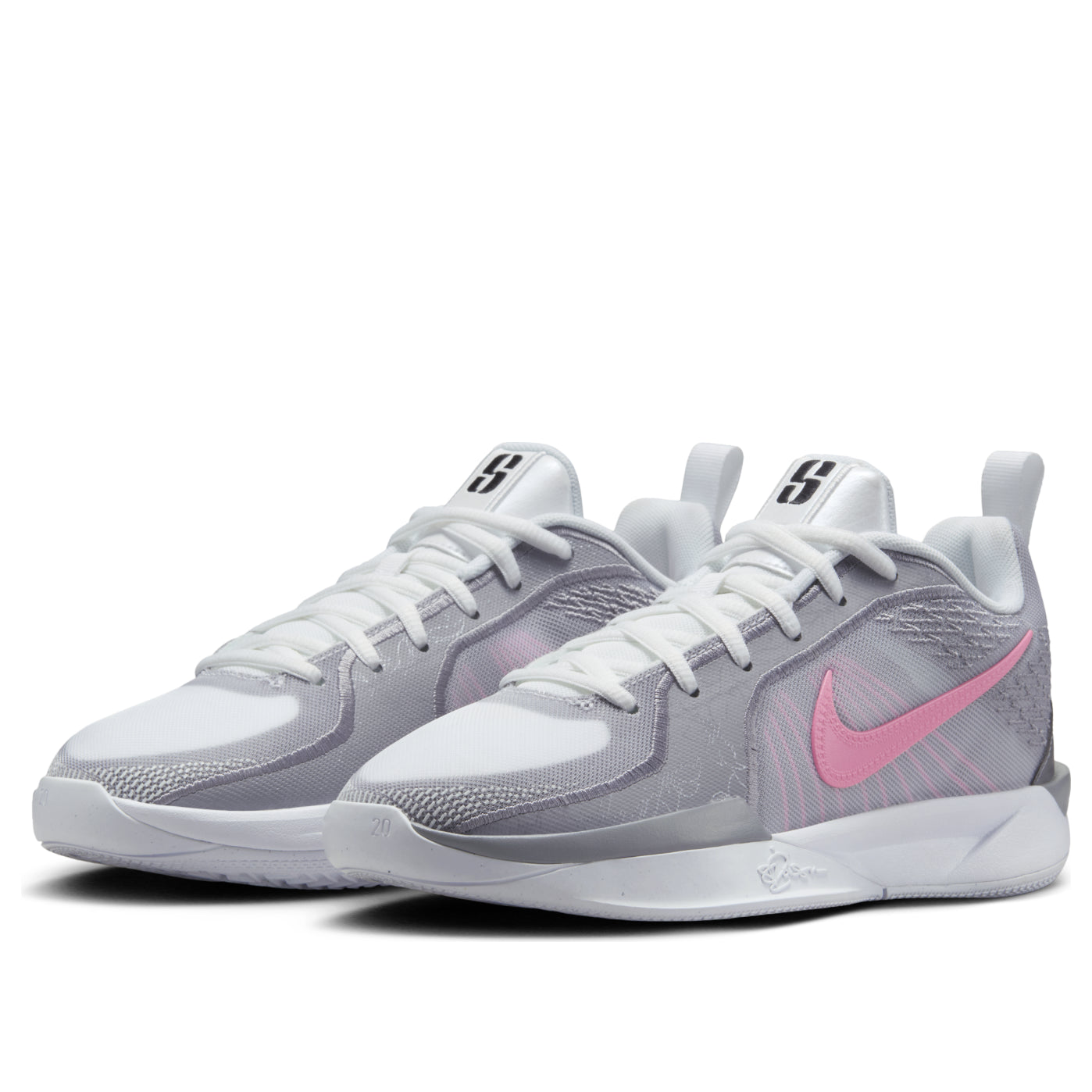 (GS) Nike Sabrina 2 'White Pinksicle Cement Grey' FQ7376-101
