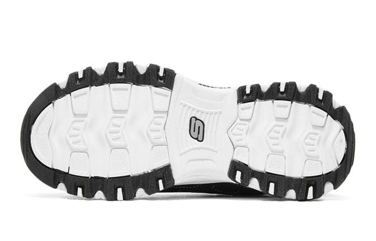 (GS) Skechers Dlites Running Shoes 'Black White' 302539L-BKW