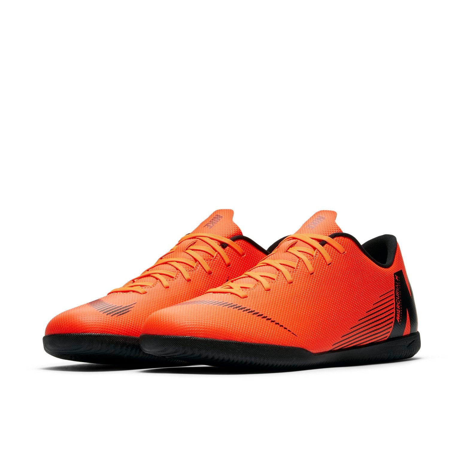 Nike Mercurialx Vapor 12 Club IC 'Black Orange' AH7385-810