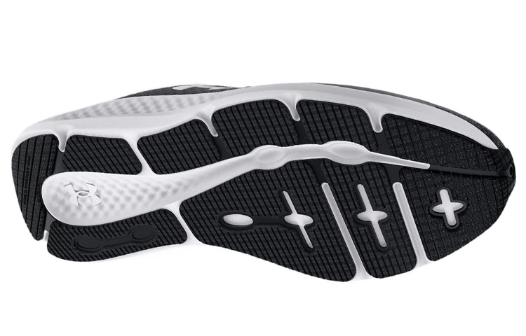 Under Armour Charged Pursuit 3 4E Wide 'Black White' 3025801-001
