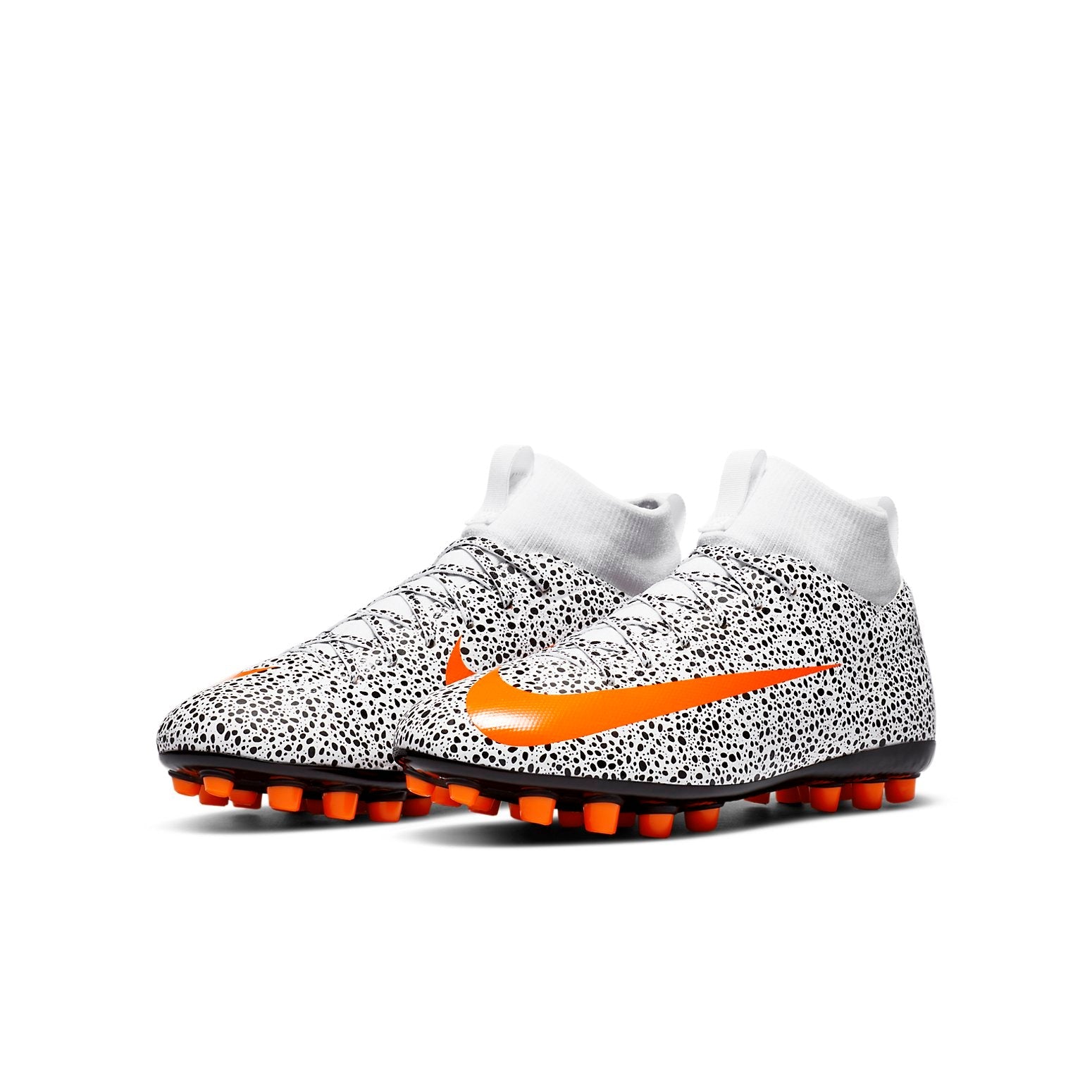 (GS) Nike JR Mercurial Superfly 7 Academy AG 'Black White Yellow' CK0113-180