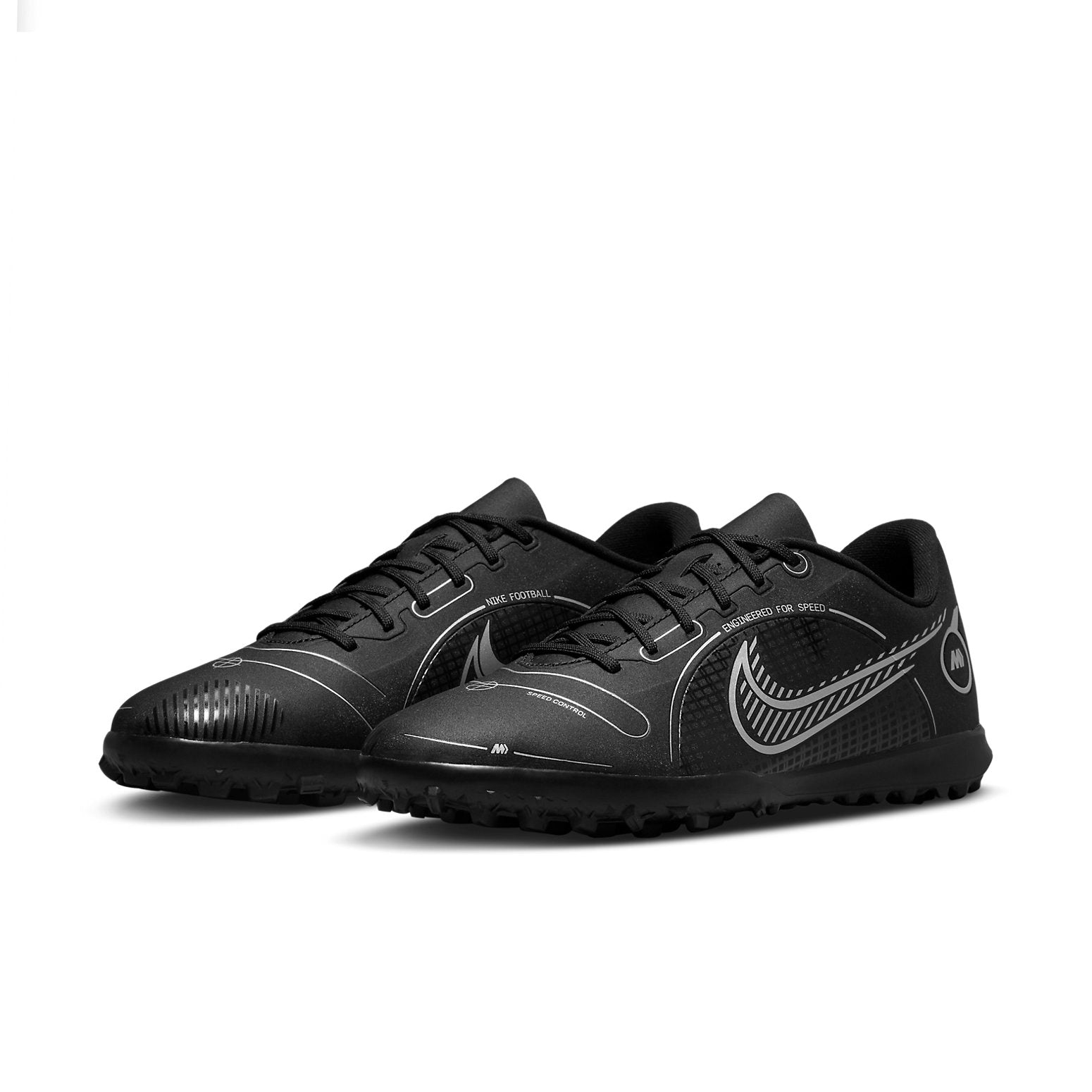 Nike Mercurial Vapor 14 Club TF 'Black White' DJ2908-007