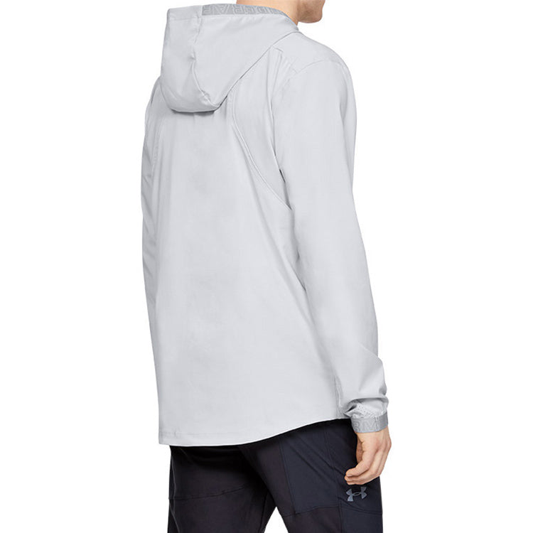 Under Armour Vanish Woven Jacket 'Light Grey' 1345301-014