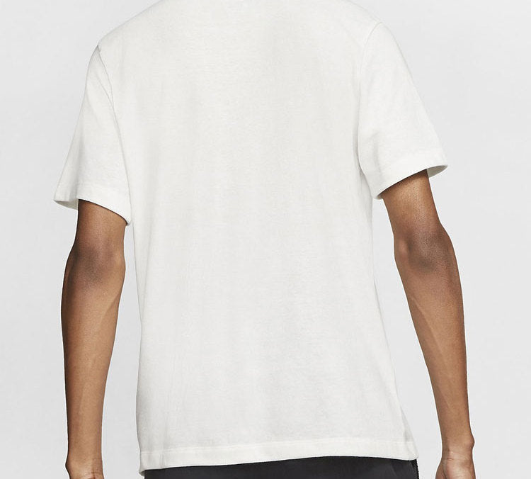 Men's Nike Sportswear Large Short Sleeve White T-Shirt BV7679-133
