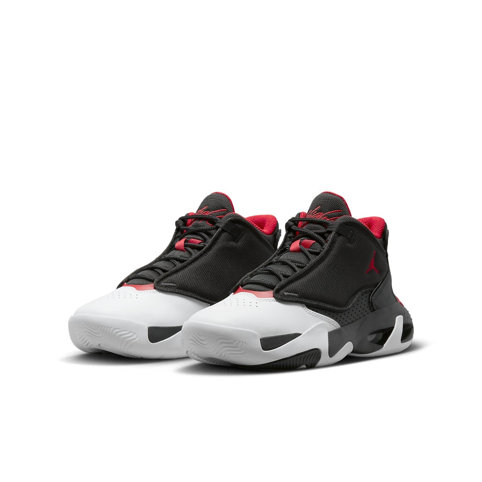 (GS) Air Jordan Max Aura 4 'Black White Gym Red' DQ8404-061