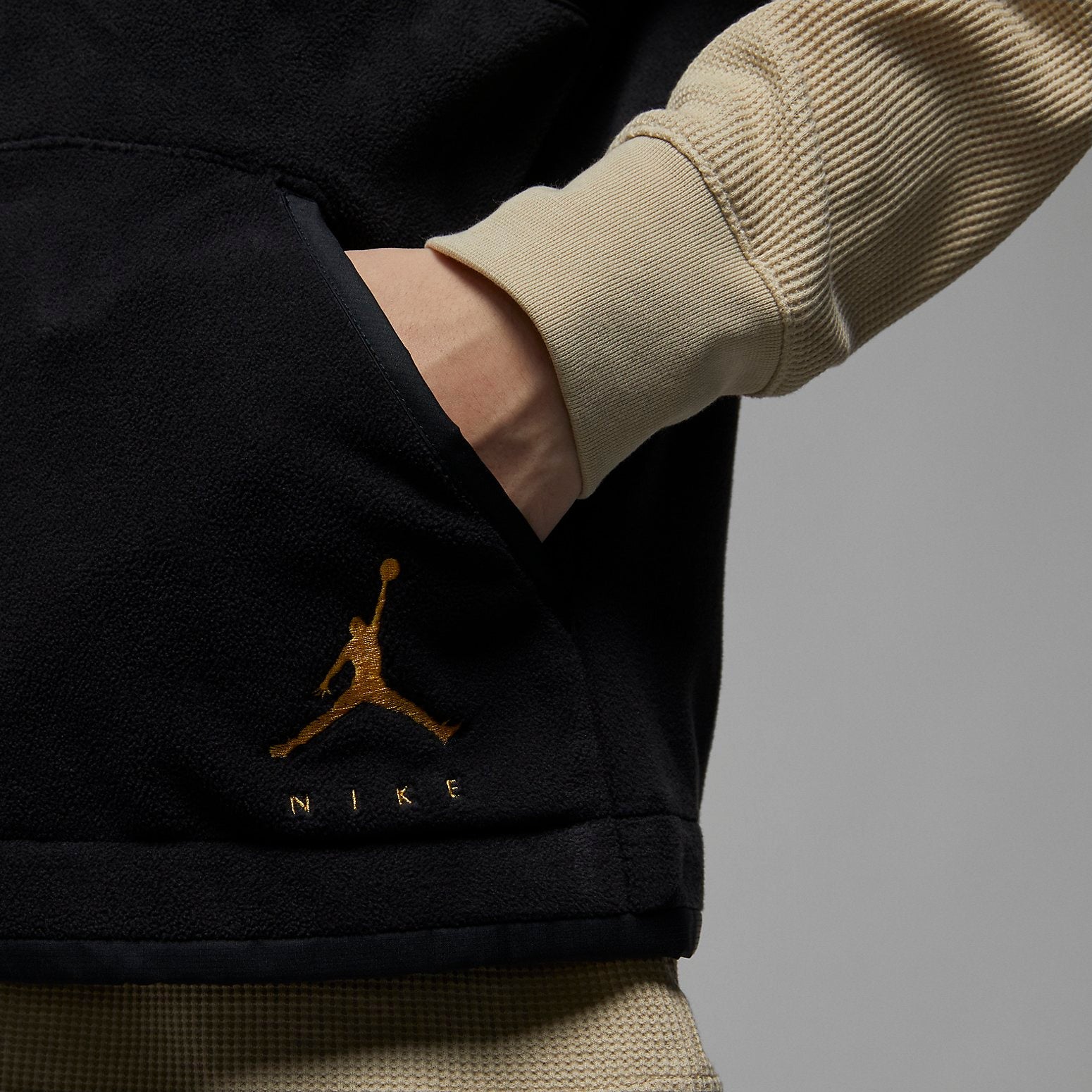 Air Jordan Jumpman Fleece Vest 'Black' DX6598-010