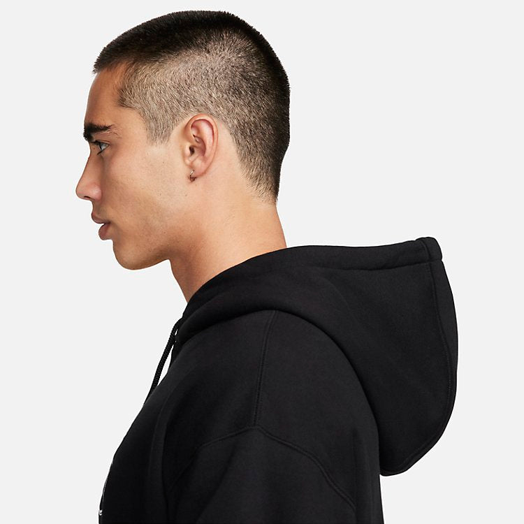 Nike SB x Yuto Graphic Fleece Pullover Hoodie 'Black' FN0552-010