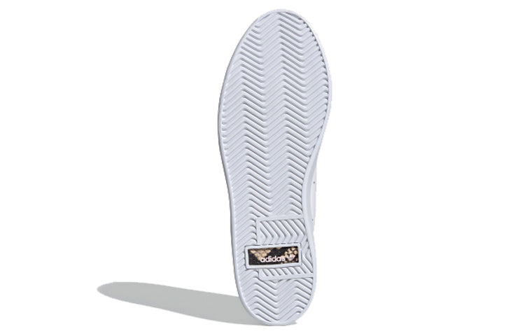 (WMNS) adidas originals Sleek Skate shoes 'White Brown' FX0051