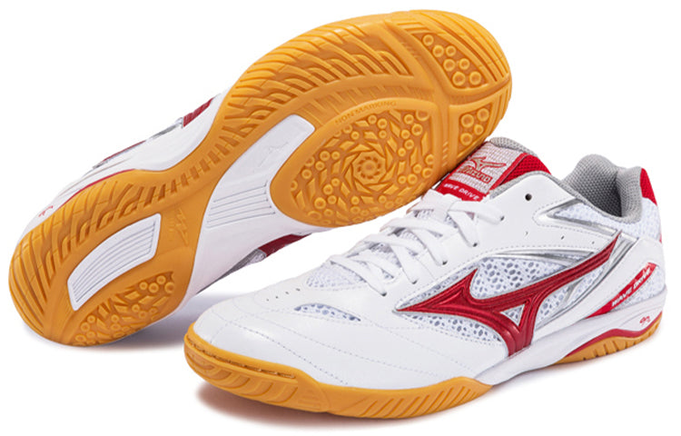 Mizuno Drive 8 White/Red 81GA170562