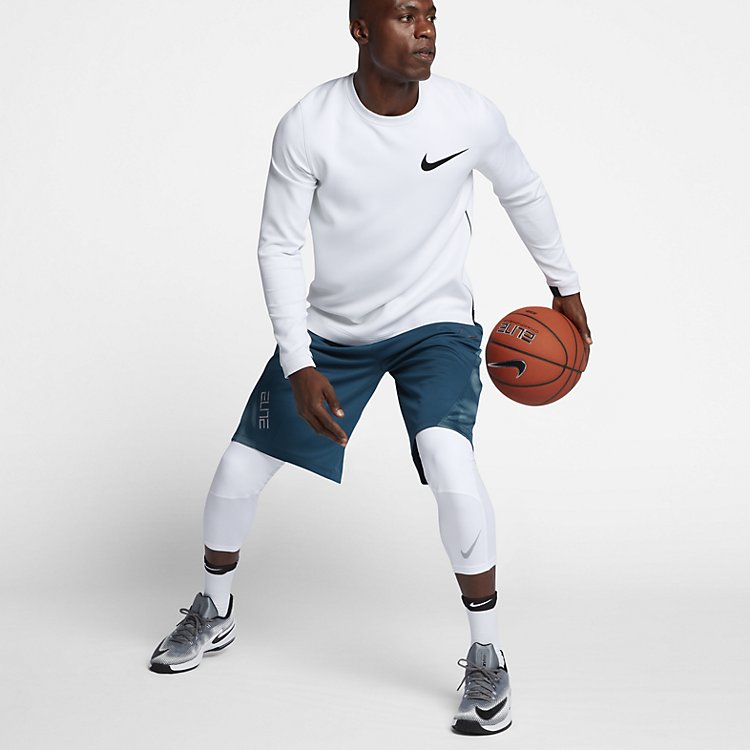 Basketball Pants Men Nike Dry Tight 3QT Bball 880825-100
