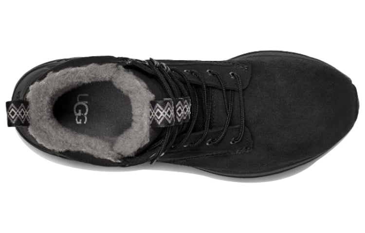 UGG Miwo Utility waterproof Suede High Top Sports Outdoor Black 1114570-BTNL