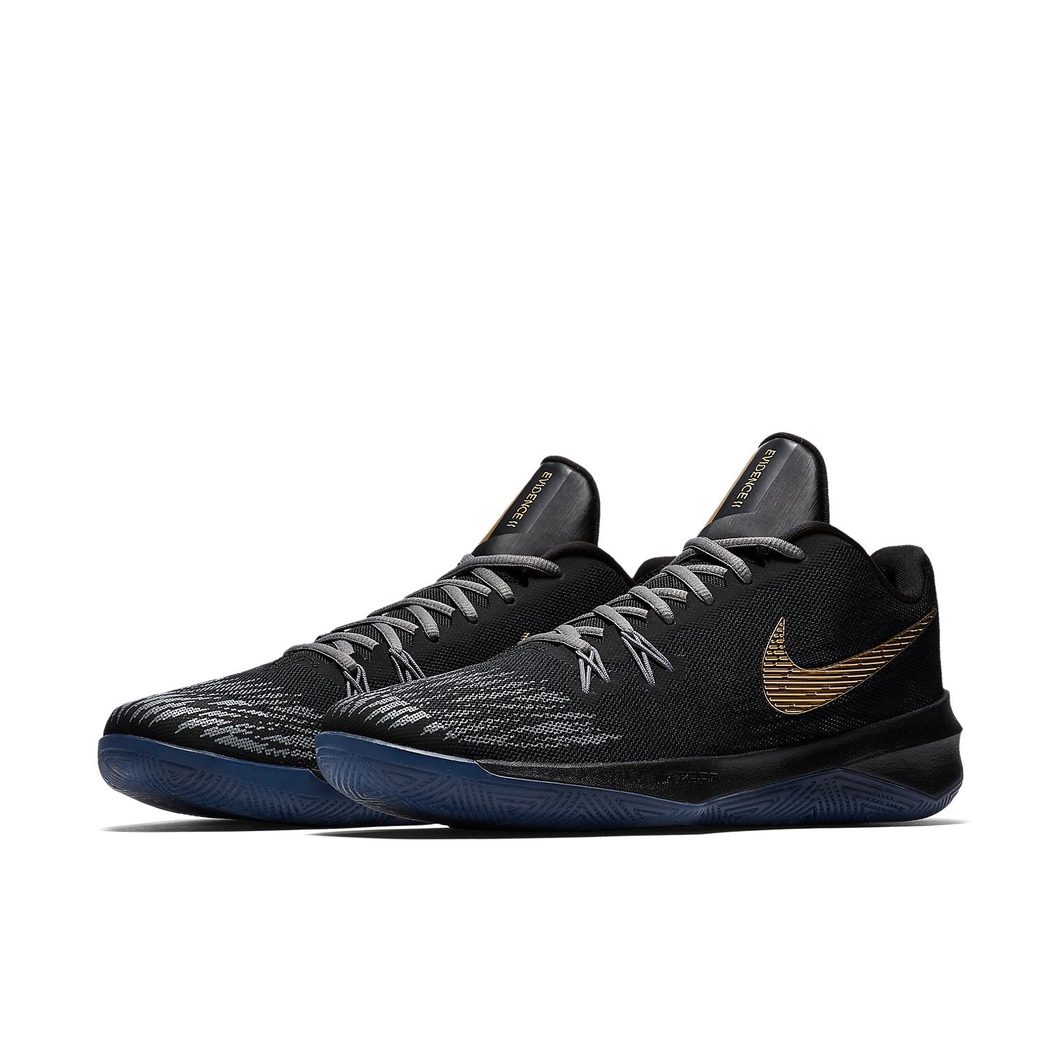 Nike Zoom Evidence Ii 'Black/Gold' 908978-090