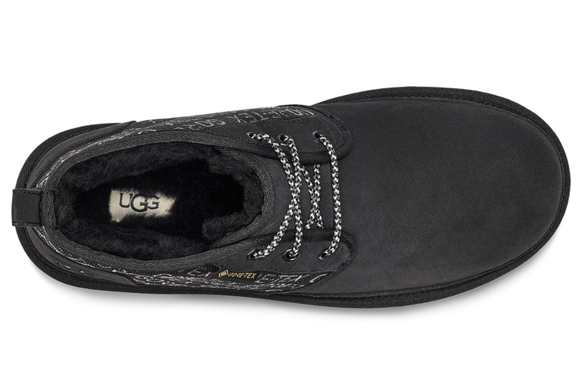 UGG Neumel Gore-Tex Black Fleece Lined Snow Boots 1118571-BLK