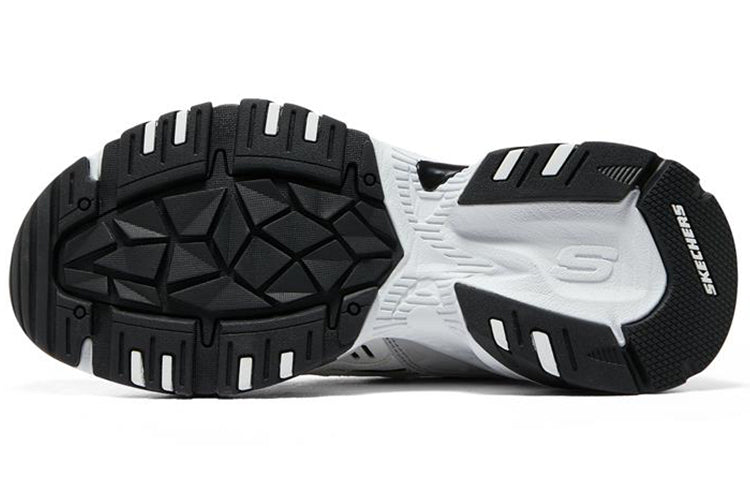 (WMNS) Skechers Stamina v2 'White Black' 896093-WBK