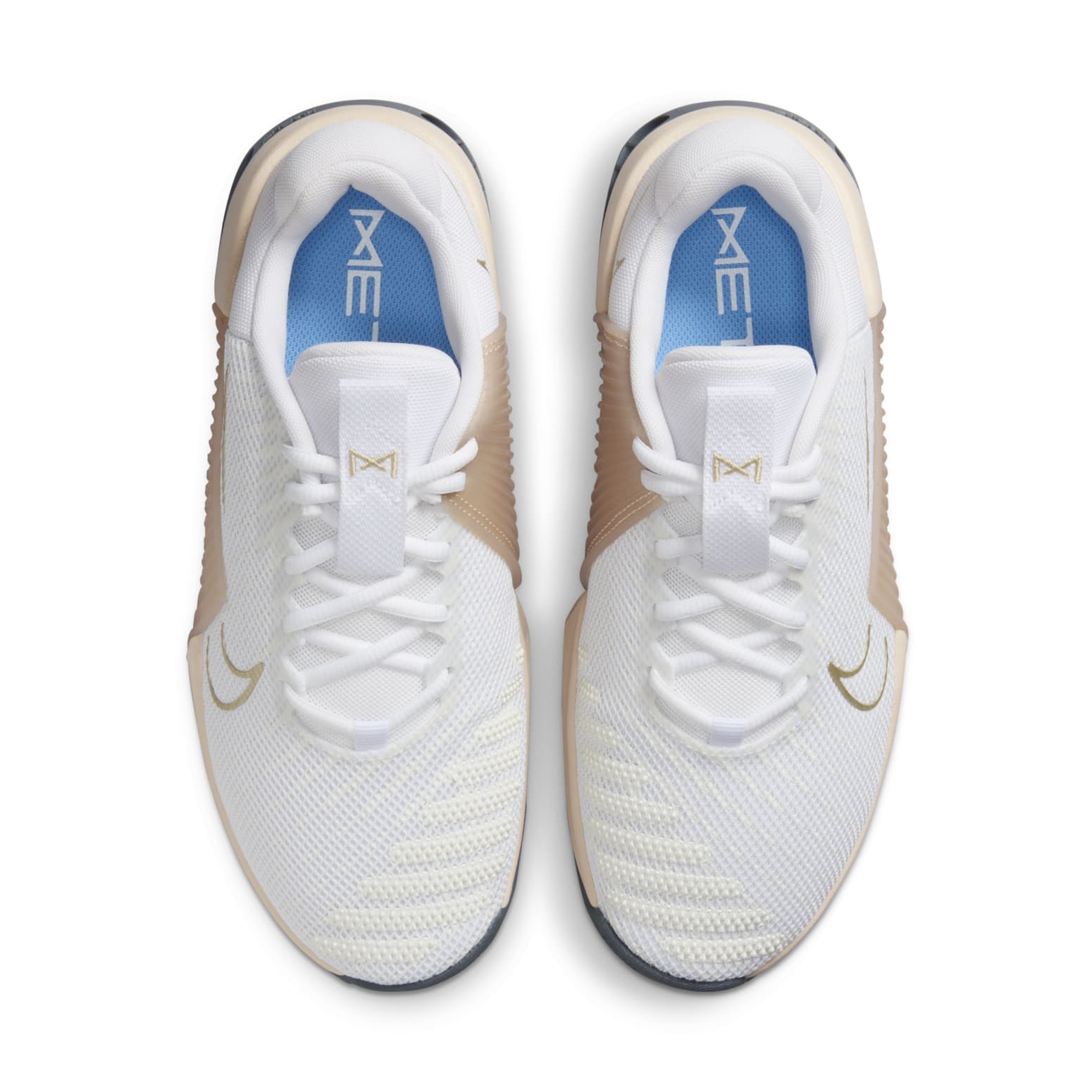 (WMNS) Nike Metcon 9 'White Metallic Gold Grain' DZ2537-104