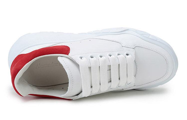(WMNS) Alexander McQueen Court Trainer 'White Red' 633915WHZ969676
