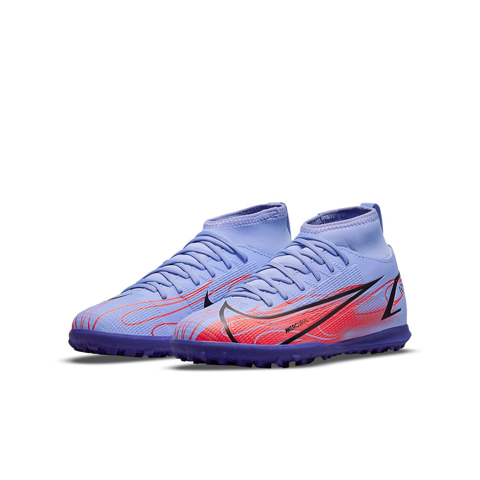 (GS) Nike Kylian Mbapp x Mercurial Superfly 8 Club TF 'Flames' DB0934-506