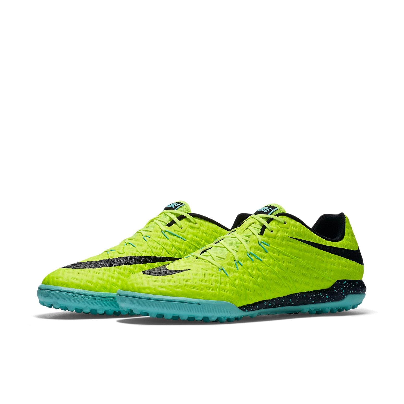 Nike HyperVenomX Finale TF 'Fluorescent Green Black Blue' 749888-700