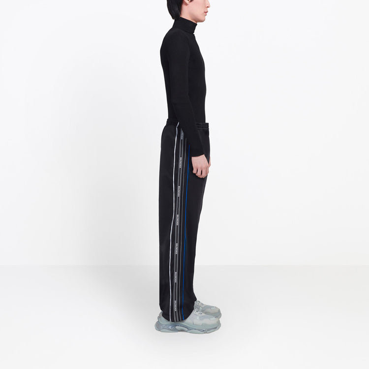 Balenciaga Logo Track Pants 'Black' 583837TEV241000