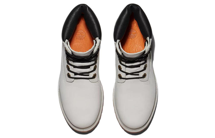 (WMNS) Timberland Premium 6 Inch Waterproof Boots 'Light Grey Nubuck' A5SS3027