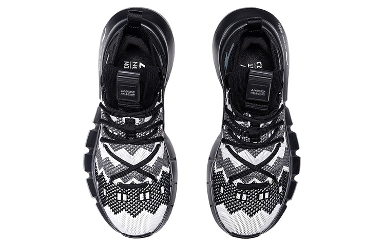 (WMNS) Li-Ning Essence 2.3 x Neil Barret 'Black White' AGBQ128-2
