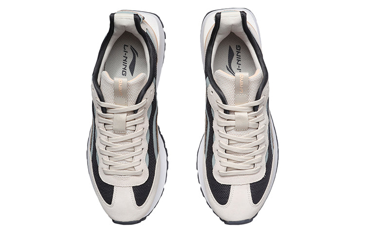 (WMNS) Li-Ning ChengFeng 'Cream White Black' AGCR278-5