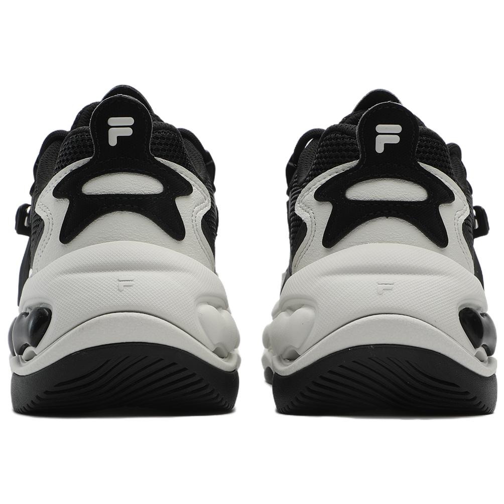(WMNS) FILA FUSION NEBULA Sneakers 'Black White' T12W331105FBV