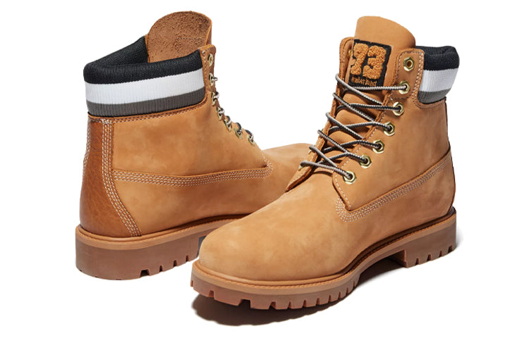 Timberland Heritage 6 Inch Waterproof Boot 'Wheat Nubuck with Black' A2GYX231