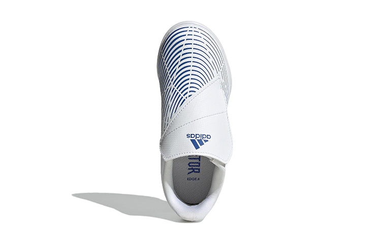 (GS) adidas Predator Edge.4 Vel TF 'White Blue' GZ7198