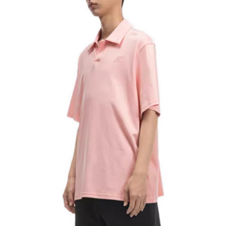 New Balance x Nice Rice SS23 Polo T-Shirt Asia Sizing 'Pink' 5FD27041-PK