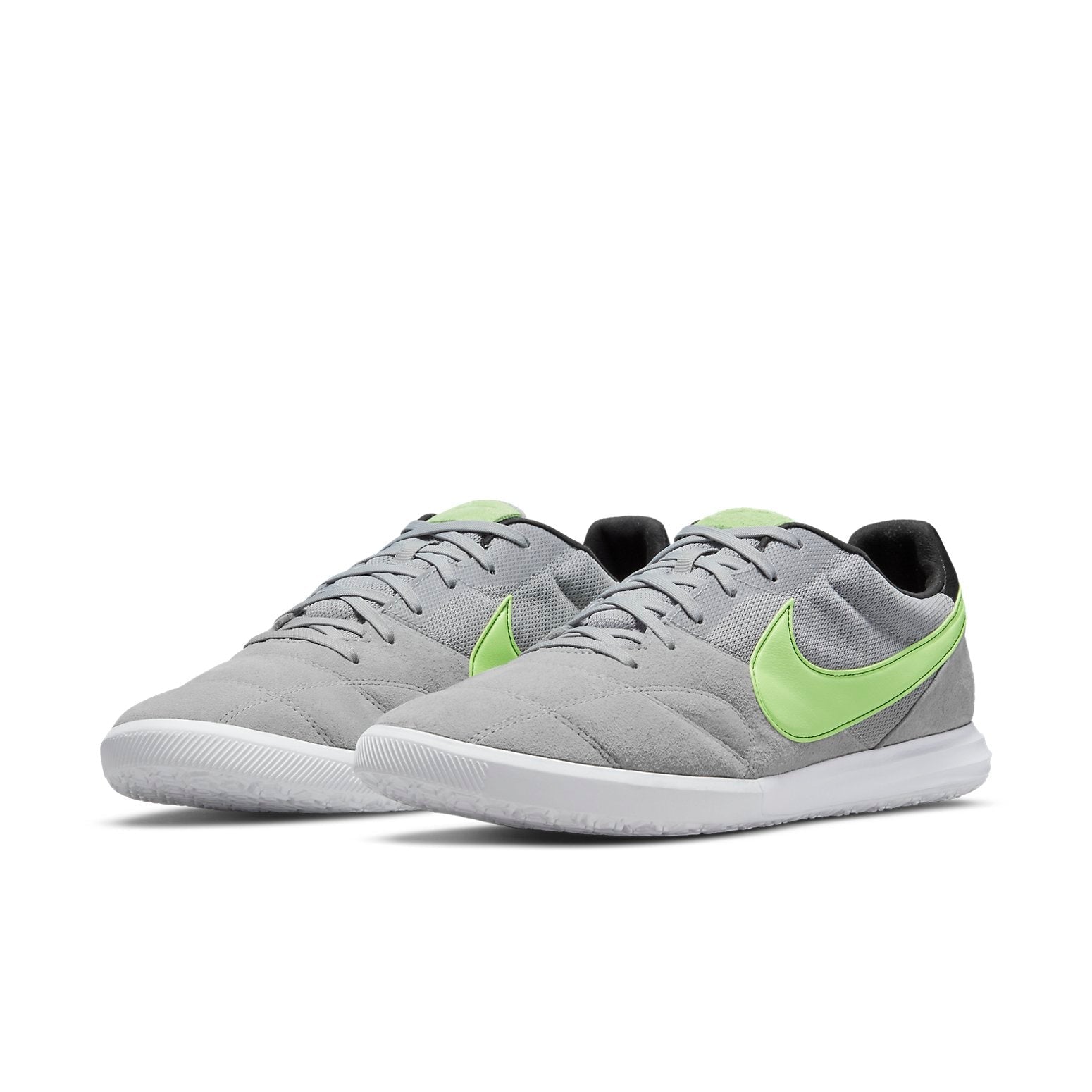 Nike Tiempo Premier 2 Sala IC 'Gray Fluorescent Green' AV3153-012