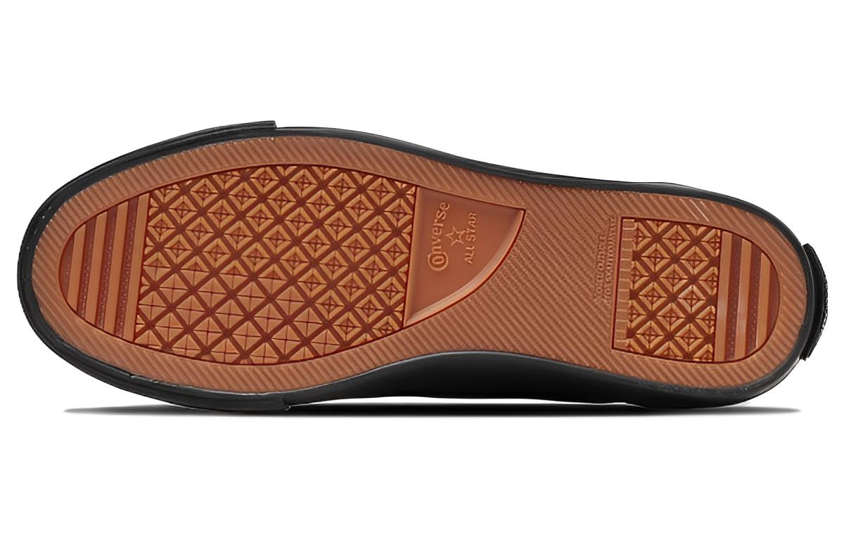 Converse Chevron & Star Mocassins Skateboarding Le Ox 'Black' 34201361