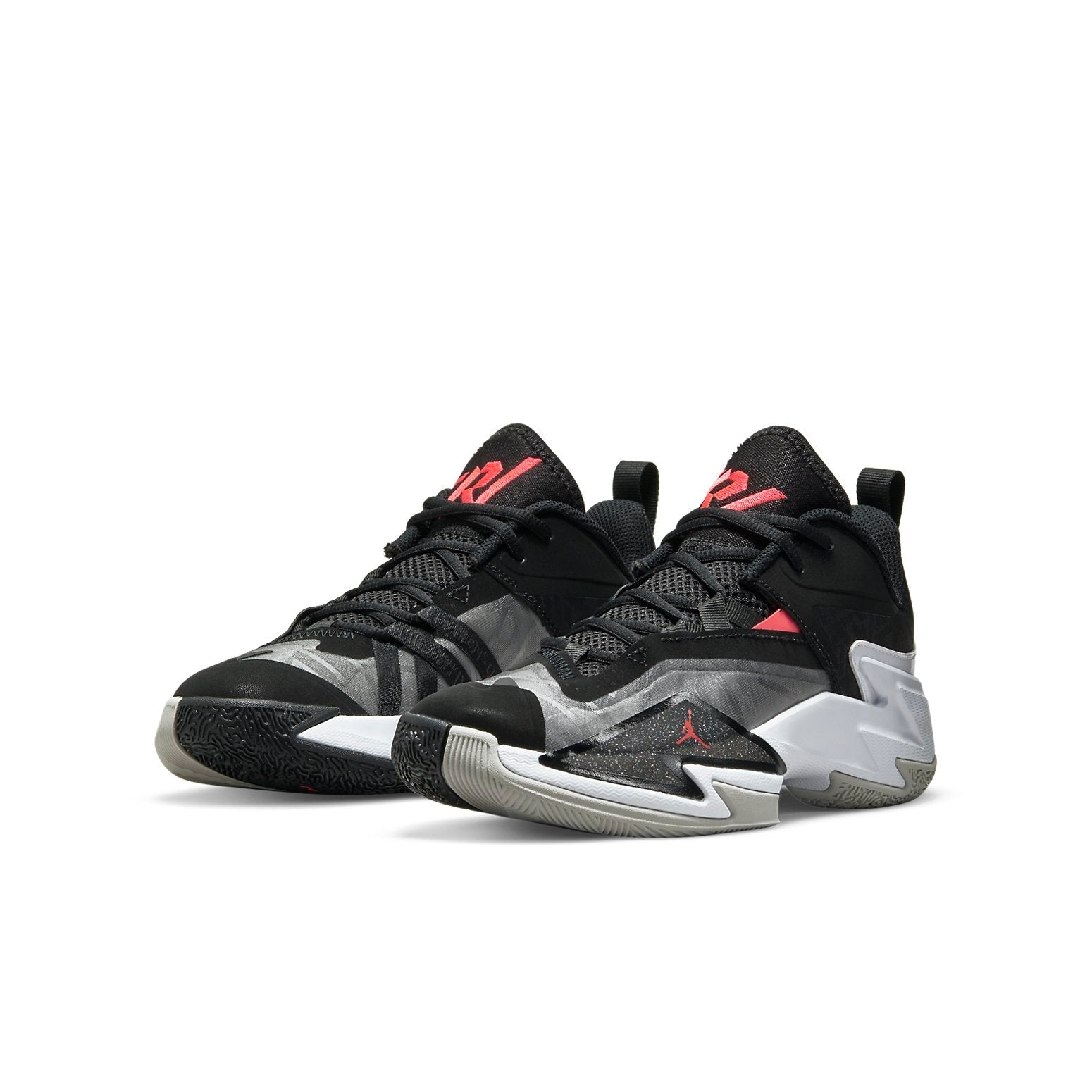 (GS) Air Jordan Westbrook One Take 3 'Black Grey Fog' DC7702-001