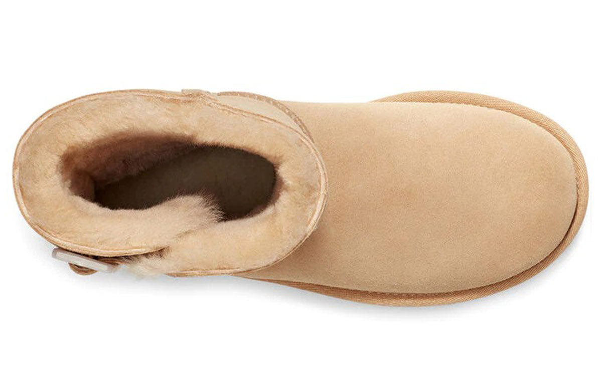 (WMNS) UGG Bailey Light Yellow Snow Boots 1107958-BNZ