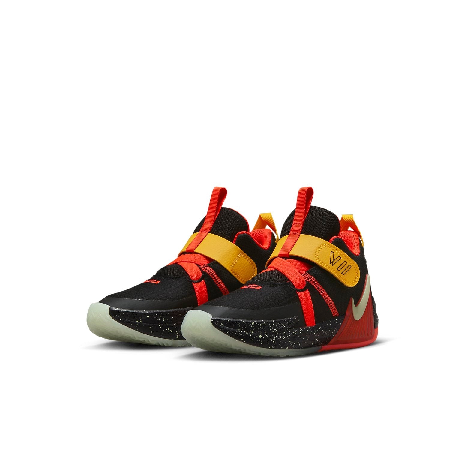 (PS) Nike LeBron Witness 7 'Black Bright Crimson Speckled' DQ8647-001