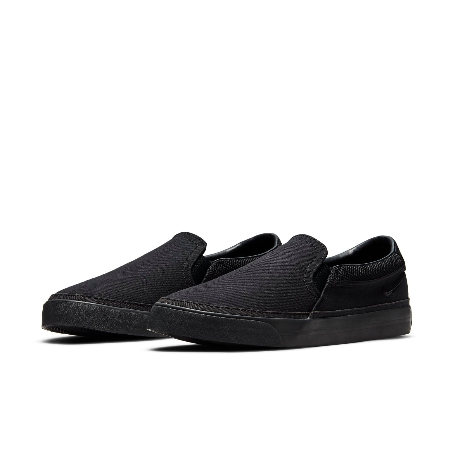 Nike Court Legacy Slip-On 'Triple Black' DJ1971-001