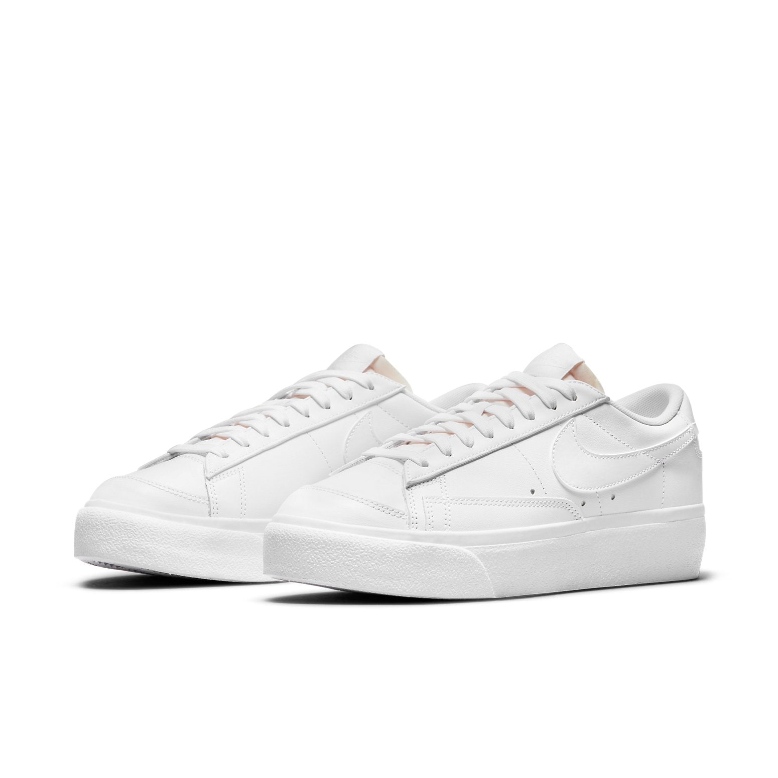 (WMNS) Nike Blazer Low Platform 'Triple White' DJ0292-100