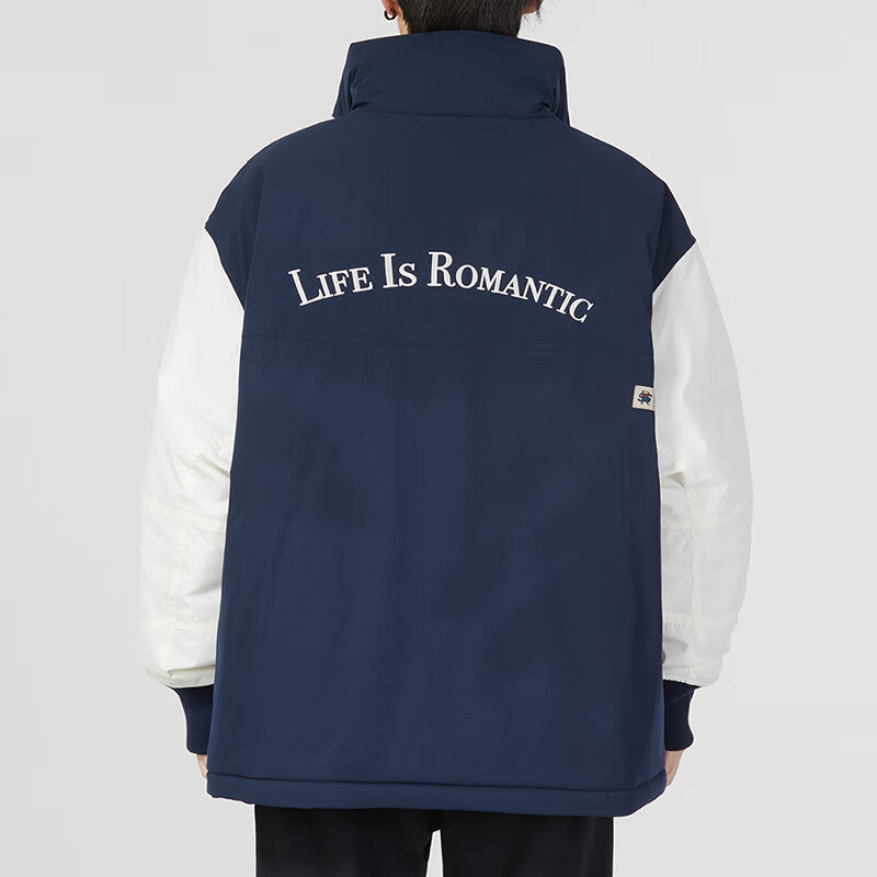 Skechers x ROMANTIC CROWN Jacket 'Teal White' L123U001-002Z