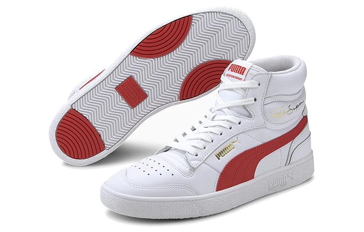 PUMA Ralph Sampson Mid 'White High Risk Red' 370847-15