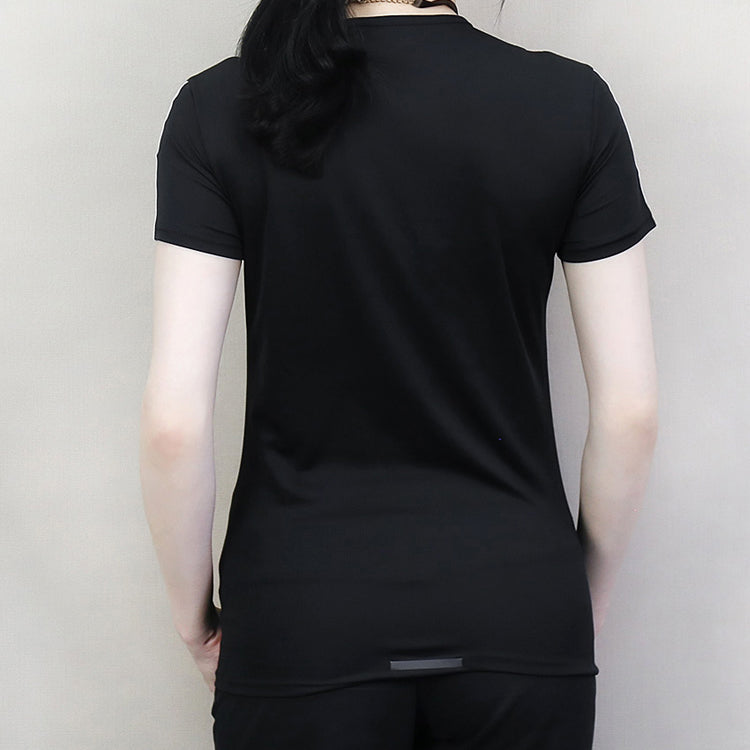 (WMNS) adidas Running Sports Short-sleeve Tee Black CZ7569