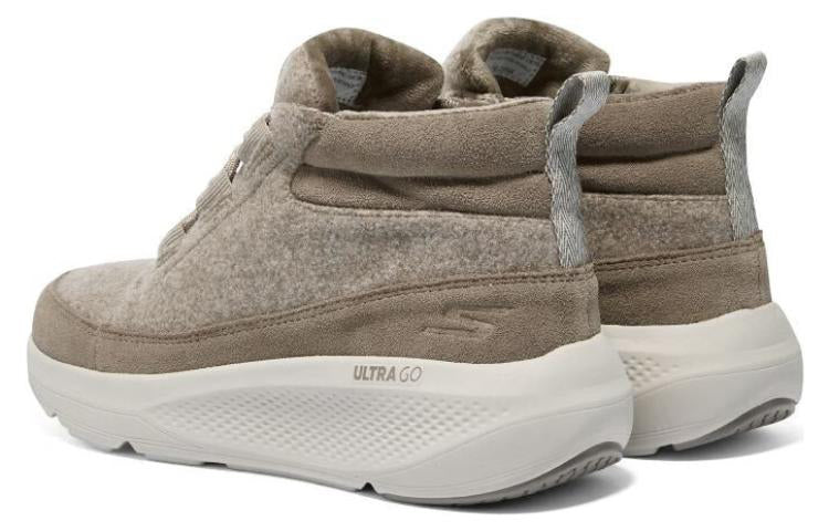 (WMNS) Skechers Ultra Go Shoes 'Beige Brown' 144532-DKTP