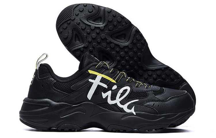 FILA Lightning Sports Sneakers Black/White/Yellow F12M031120FBK