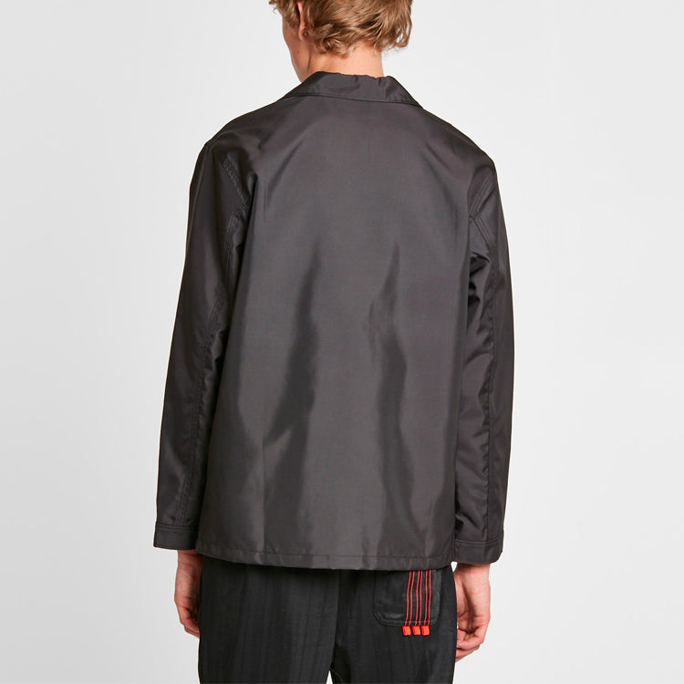adidas originals x Alexander Wang Crossover Casual Coach Jacket Black CZ8319