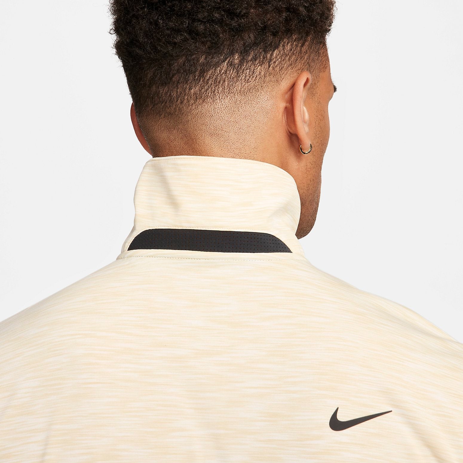 Nike Dri-FIT Tour Golf Polo 'Pale Vanilla Sail Black' DX6091-294