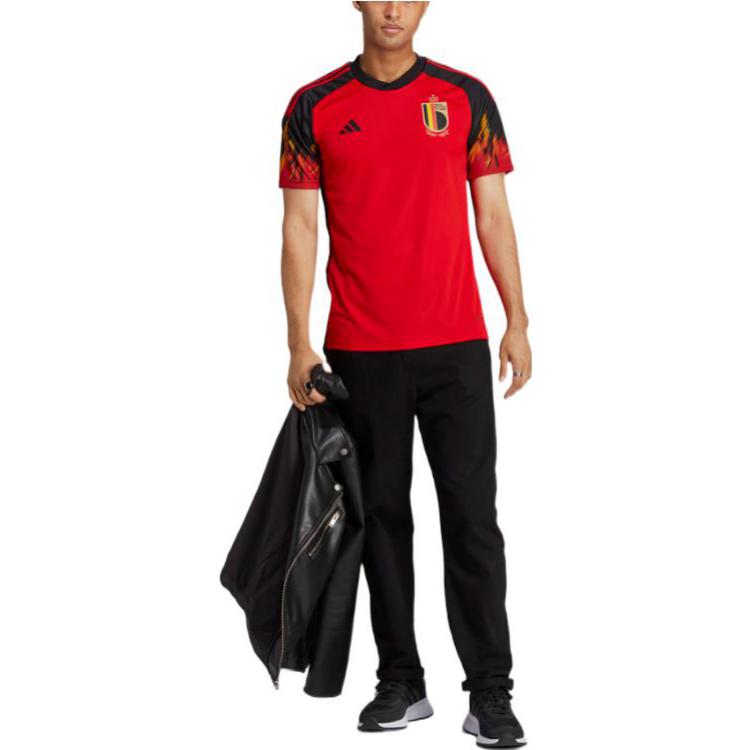 adidas Belgium 2022-2023 World Cup Home Jersey HD9412
