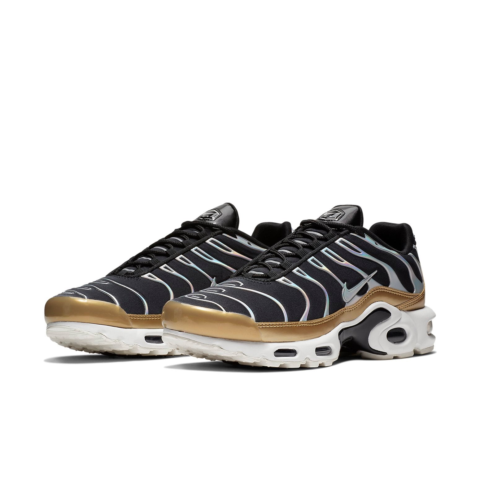 (WMNS) Nike Air Max Plus 'Black Aluminum' 605112-055