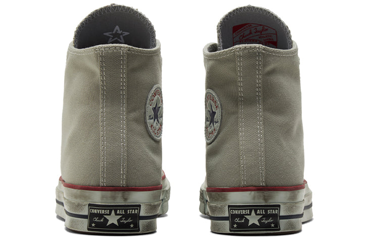 Converse Chuck Taylor All Star 1970s Canvas Shoes Gray 'Grey Red' 172670C
