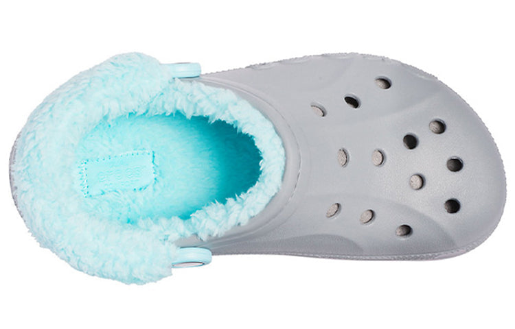 Crocs Classic Clog Stay Warm Fleece Lined 'Gray Blue' 206633-0IG