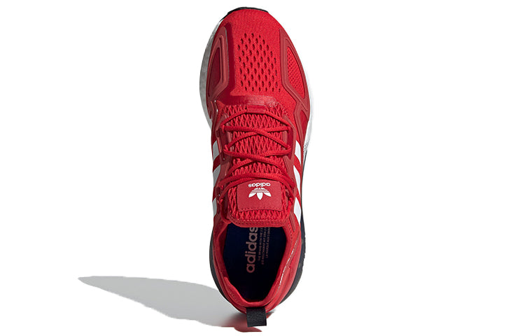 adidas originals ZX 2K Boost 'Red White' FX0066